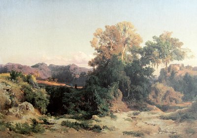 In the Alban Hills by Arnold Böcklin